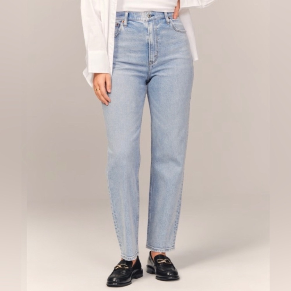 Abercrombie ultra ankle straight leg
